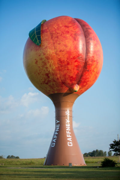 Gaffney Peach Water Tower by Southern Corrosion